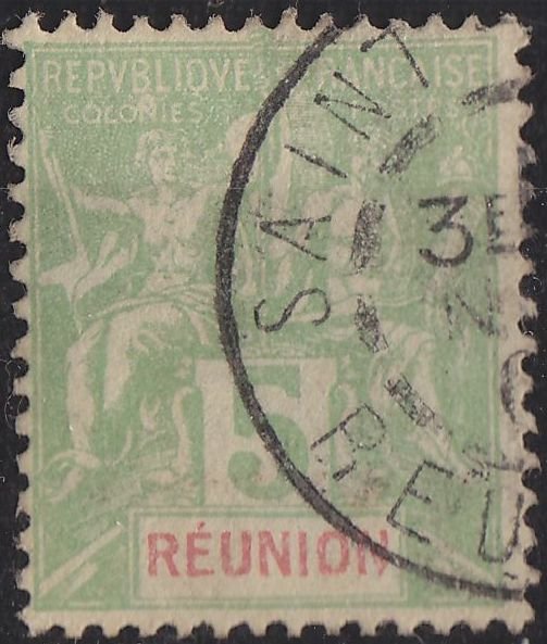 REUNION [1900] MiNr 0046 ( O/used ) [01]