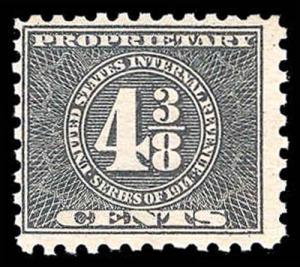 U.S. REV. PROPRIETARY RB59  Mint (ID # 84789)