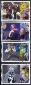 Norway - 2010 set of 4 used stamps #1613-6 cv $ 3.80 Lot #749