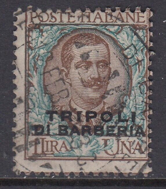 ITALY - Levante - Tripoli di Barberia - Sassone n. 9 used cv 190$