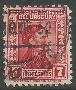 URUGUAY 358 VFU Z5534-4