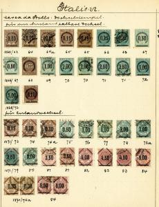 Italy Stamps Early Most Used 1800's Revenues 120x + Rare