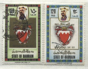 Bahrain 1971 120 and 150 fils used