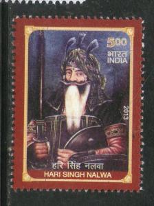 India 2013 Hari Singh Nalwa Sikh Empire Sikhism 1v MNH