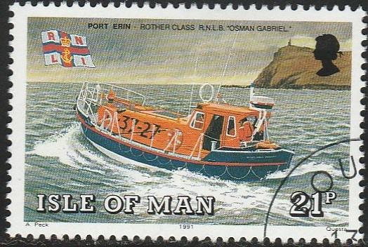 Isle Of Man, #464 Used From 1991