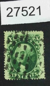 US STAMPS  #35 USED LOT #27521