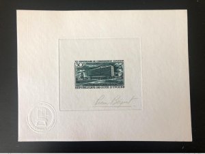 1970 Ivory Coast Mi. 355 Higher Education Health Artist's Proof-