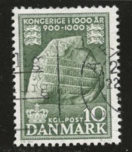 DENMARK  Scott 342 Used 