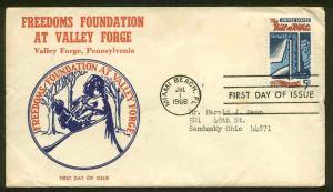 1312 BILL OF RIGHTS FDC MIAMI BEACH, FL 1st CACHET FREEDOM FOUNDATION