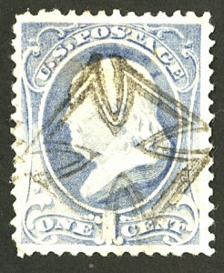 U.S. #206 USED