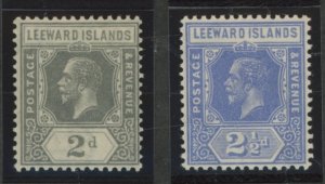 Leeward Islands #68/70a Unused Single