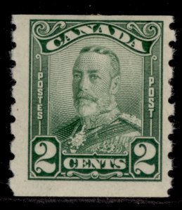 CANADA GV SG287, 2c green, M MINT. Cat £20.