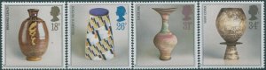 Great Britain 1987 SG1371-1374 QEII Studio Pottery set MNH