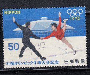 Japan 1972 Sc#1105 Figure Skating Used