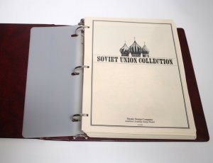 USSR Soviet Union Collection Binder 1944-1966 Album Pages RUSSIA Mystic