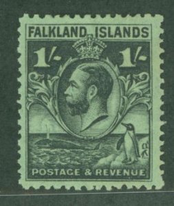 Falkland Islands #60a  Single (King)