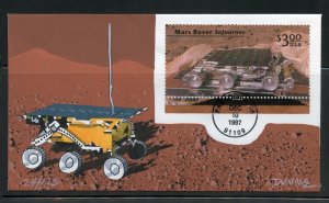 US COLORANO 1997 MARS ROVER EXPLORER HAND PAINTED FIRST DAY COVER 125  ISSUED