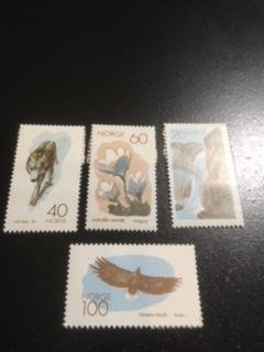 Norway sc 551-554 MNH w tabs comp set