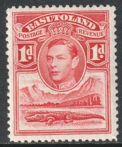 Basutoland Scott 19 - SG19, 1938 George VI 1d MH*