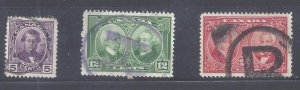 Canada # 146-148 1927 VF USED HISTORICAL ISSUE BS23293