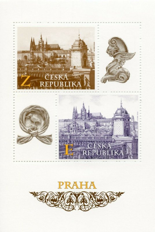 Czech Republic 2020 MNH Architecture Stamps Prague Castle Castles 2v M