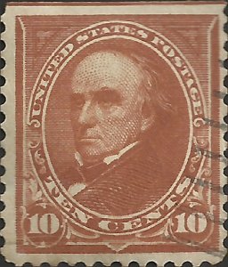 # 283 Orange Brown Used Daniel Webster