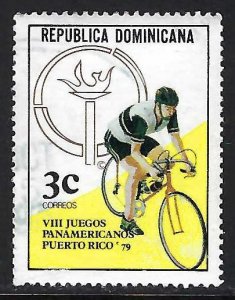 Dominican Republic 814 VFU CICLING T166-1