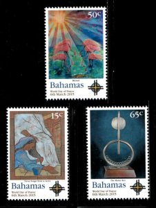 Bahamas 2015 - World Day of Prayer - Set of 3v Stamps - MNH