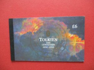 SG DX14 Tolkien The Centenary 1892 - 1992 £6 Prestige Booklet MNH