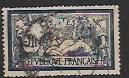 France #130.   used Perfin