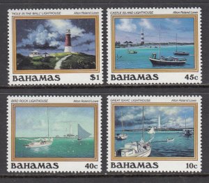 Bahamas 630-633 Lighthouses MNH VF