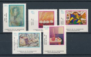 [116248] El Salvador 1985 Art paintings  MNH