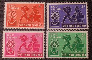 Viet Nam Scott #132-135 mnh