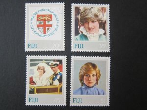 Fiji 1982 Sc 470-473 set MNH