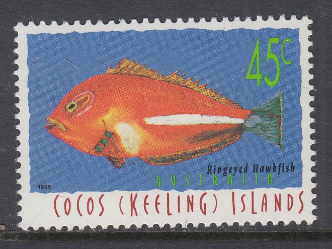 Cocos Keeling Islands 307 Fish MNH VF