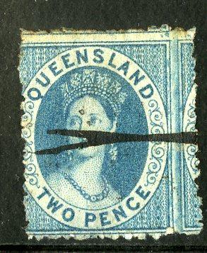 QUEENSLAND 46 USED SCV $2.40 BIN $1.00 ROYALTY