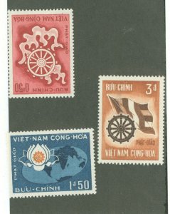 Vietnam/North (Democratic Republic) #255-7 Mint (NH)