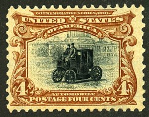 U.S. #296 MINT OG HR