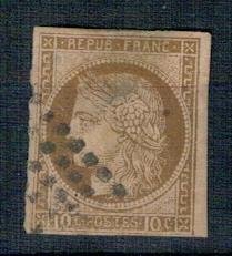 France French Colonies 1871 Used Stamps Scott 9 Mi 11 Ceres