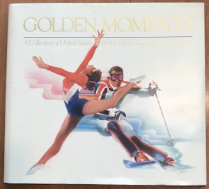 USPS 1984 Golden Moments Olympics Album/Book 76 Pages NO Stamps L31