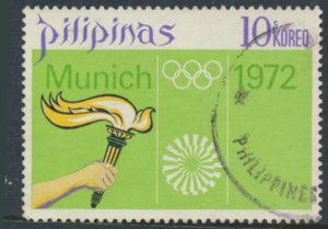Philippines SC#  1164 Used Olympics Munich    see details & scans