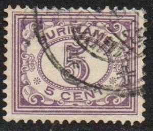 Suriname Sc #84 Used