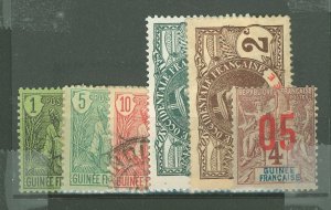 French Guinea #18/49 Unused Multiple