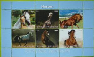 BURUNDI SHEET CINDERELLA HORSES