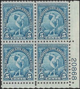 719 Mint,OG,H... Plate Block of 4... SCV $17.50