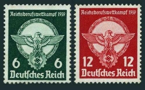 Germany 490-491,MNH.Michel 689-690. Young Workers Competitions,1939. 