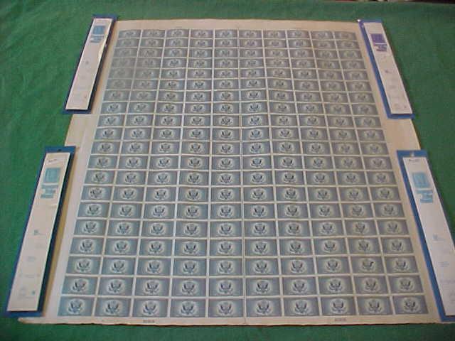 USA 771 MNH, NGAI SHEET OF 200