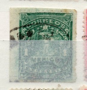 Mexico 1895 pictorial Issue Fine Used 1c. 311074