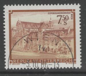 AUSTRIA SG2003 1986 7s50 MONASTRIES & ABBEYS FINE USED