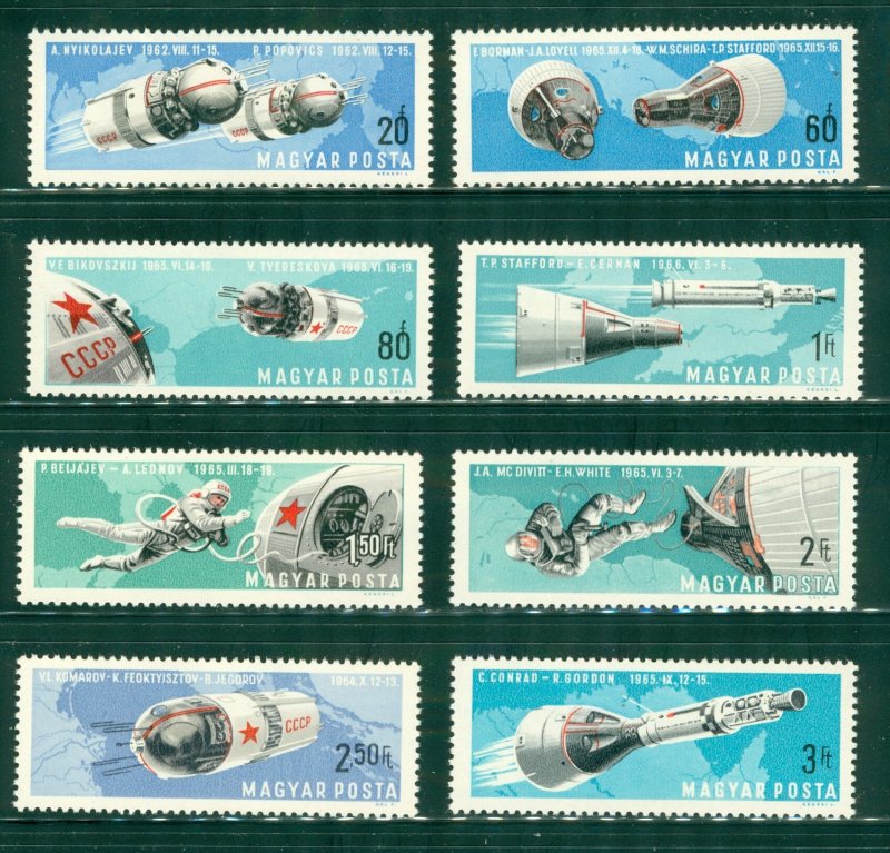 R4-0018 HUNGARY 1803-10 MNH SPACE SCV $2.85 BIN  $1.85  (8)